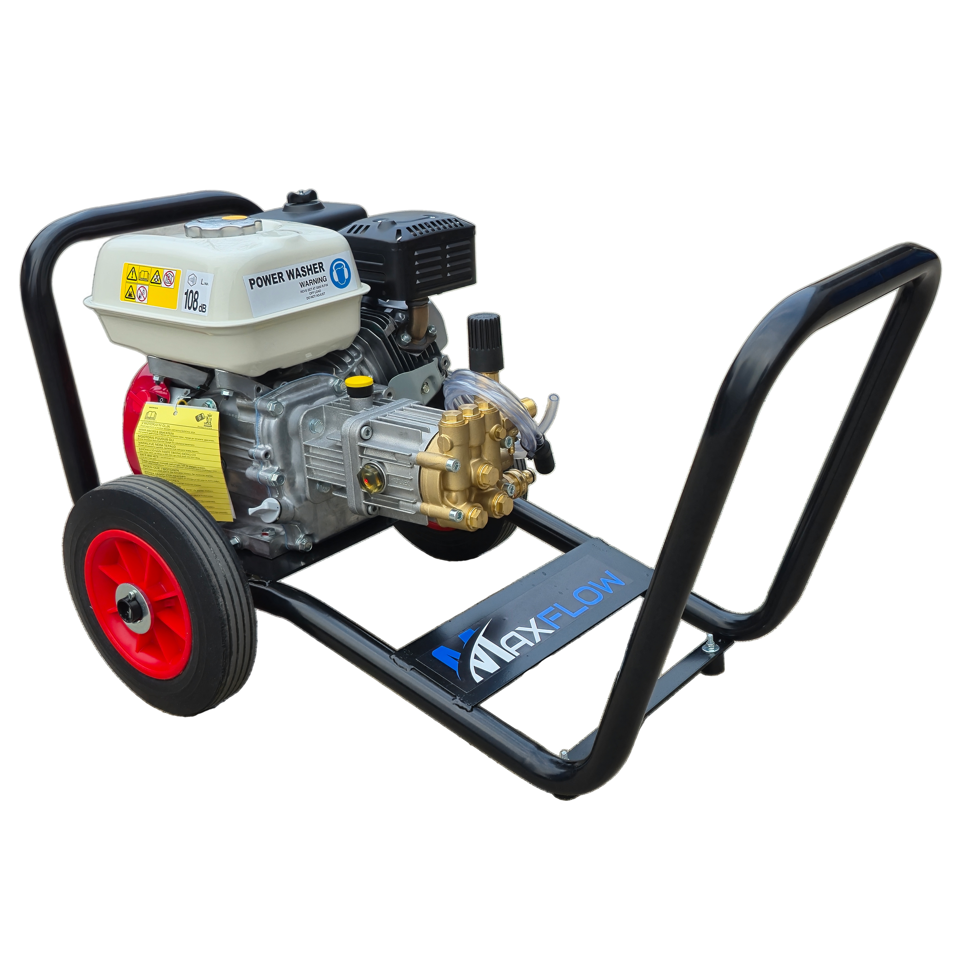 Maxflow Domestic Pressure Washer - Honda GX160 11 LPM Low Profile Frame