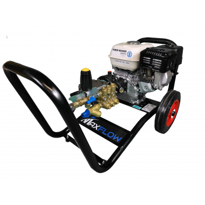 Maxflow Semi-Industrial Pressure Washer - Honda GX200 14 LPM Low Profile Frame