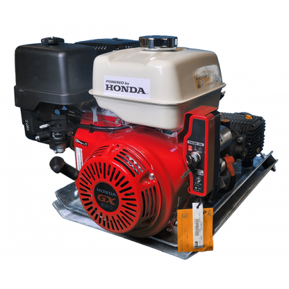 Maxflow Industrial Pressure Washer - Honda GX390 21 LPM Powerwasher Skid Frame- Electric Start