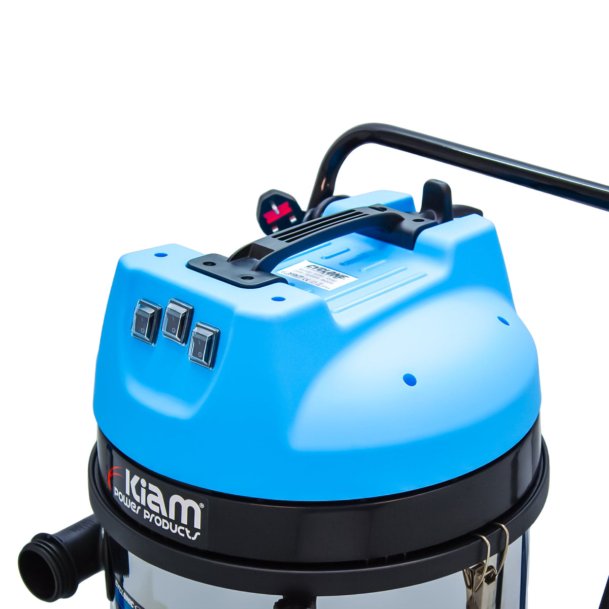 Equip2clean Cyclone Lite® KV60 Gutter Vacuum 3600W - Side Entry