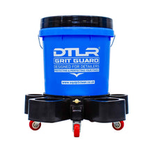 Equip2Clean DTLR® Grit Guard Wash bucket with Trolley