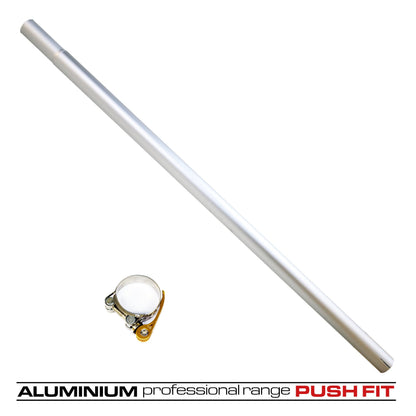 Kiam Products Gutter Vacuum Pole Lightweight Aerospace Aluminium (51mm Diameter)