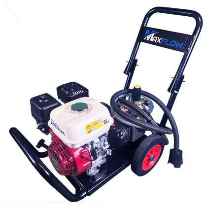 Maxflow Semi-Industrial Pressure Washer - Honda GX200 14 LPM Compact Frame