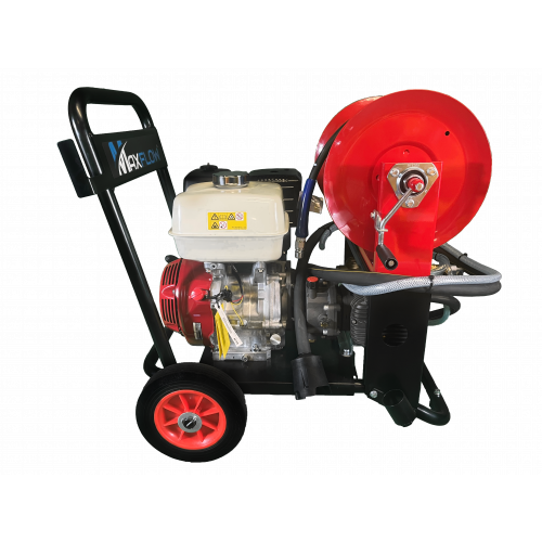 Maxflow Industrial Pressure Washer - Honda GX390 21 LPM Comet Pump Compact Frame + 30M Reel