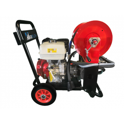 Maxflow Industrial Pressure Washer - Honda GX390 21 LPM Comet Pump Compact Frame + 30M Reel