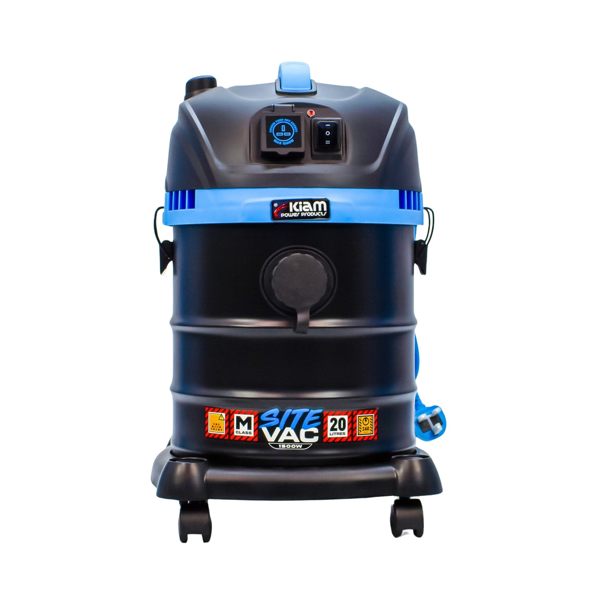 Kiam Products Kiam SiteVac 240V M-Class 1500W Vacuum 20L