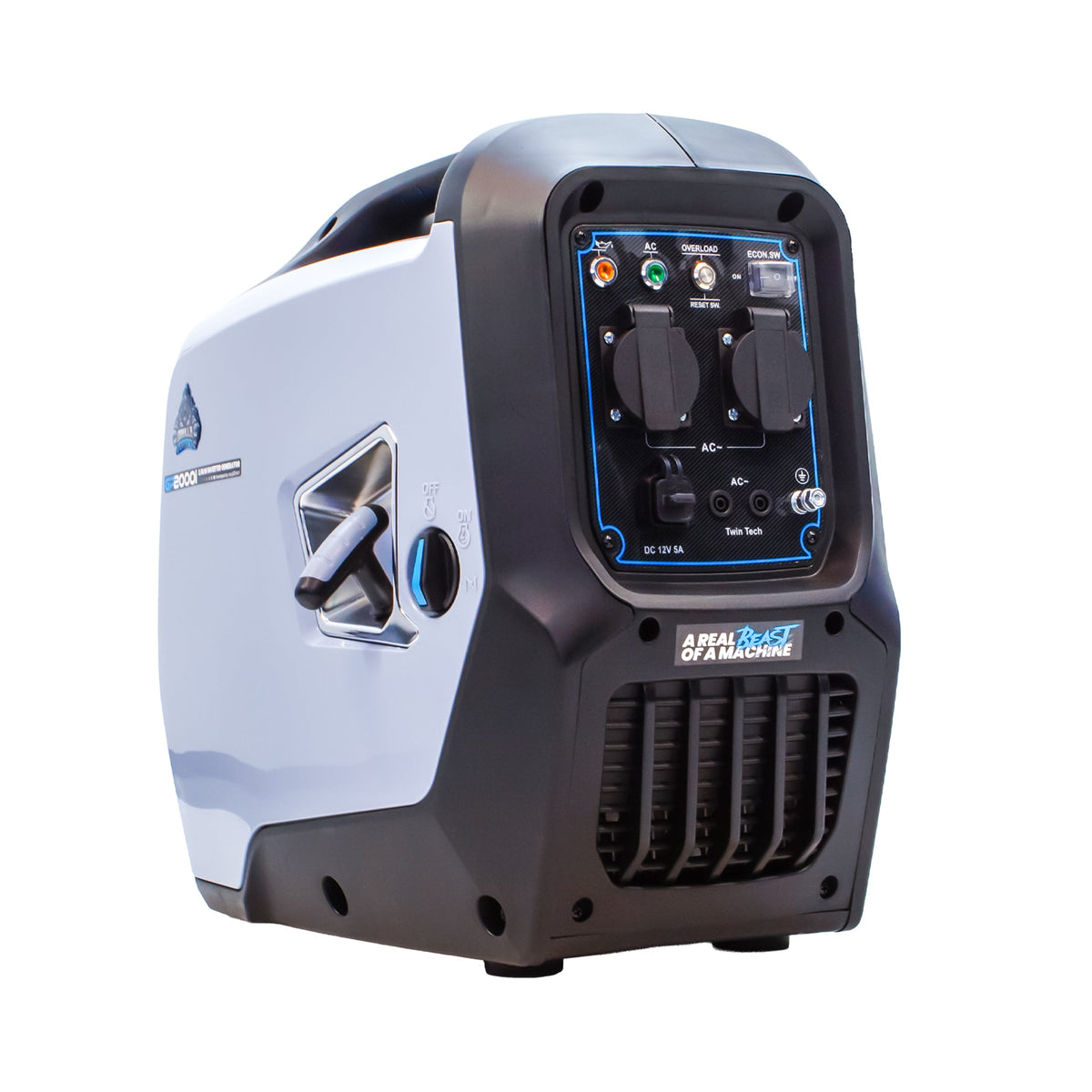 Equip2clean Gorilla Power 2000W Inverter Suitcase Generator - GP2000i – Ultra-Portable & Fuel Efficient