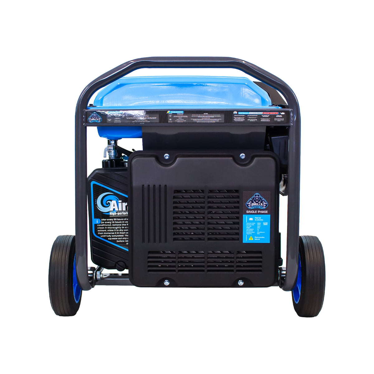 Equip2clean Gorilla Power 8000W Inverter Open Frame Generator with Electric Start - GP8000iE – High Performance & Fuel Efficient