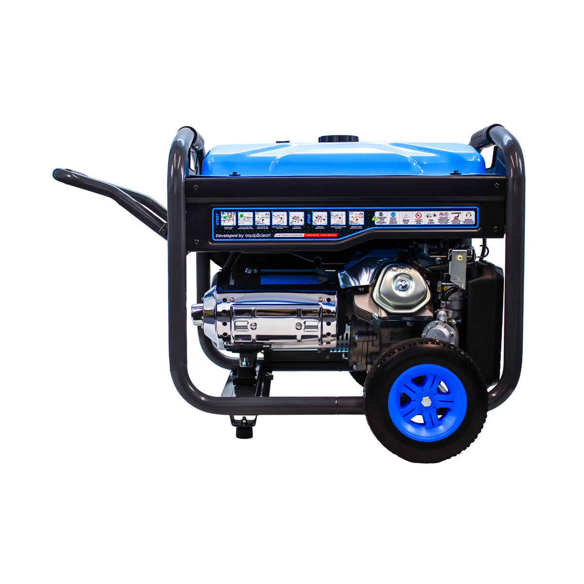 Equip2clean Gorilla Power 6500W Dual-Fuel Generator with Electric Start - GP6500E-DF – High Performance & Versatile Power