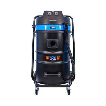Kiam Products Kiam SiteVac KV80-3 3600W Triple Motor Industrial Wet and Dry Vacuum Cleaner (Car wash / Gutter Cleaning)