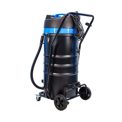 Kiam Products Kiam SiteVac KV100-3 3600W Triple Motor Industrial Wet and Dry Vacuum Cleaner (Car wash / Gutter Cleaning)