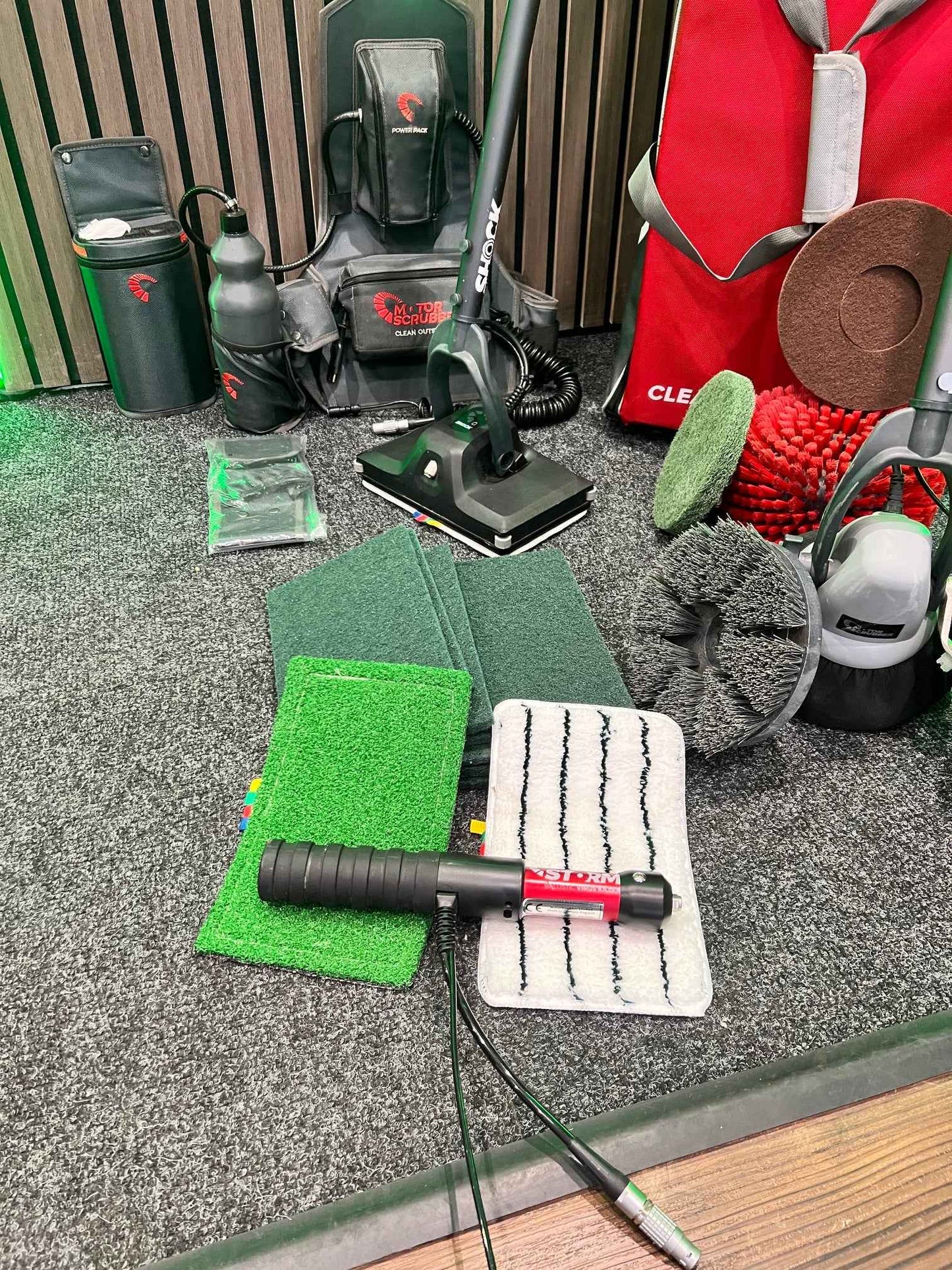 Ex Display MotorScrubber Mega Bundle - Shock, Jet3, Storm + Accessories