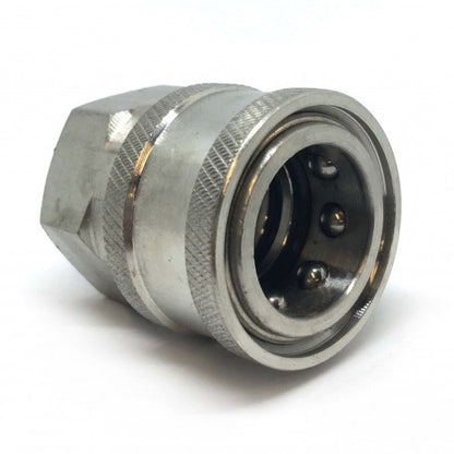 Stainless Steel Female Quick Release Coupling 3/8" BSP Female