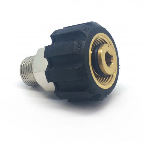 22mm Screw Coupling 3/8" Male Thread (14mm Insert)