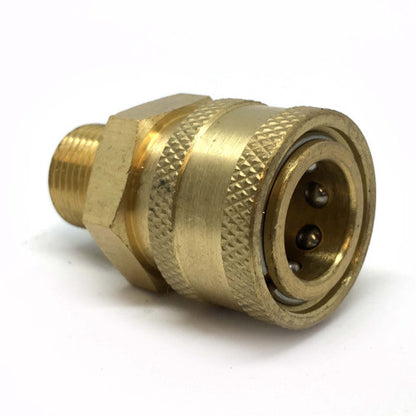 MED Quick Release Coupling 3/8" BSP Male