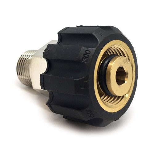 22mm Screw Coupling 3/8" Male Thread (14mm Insert)