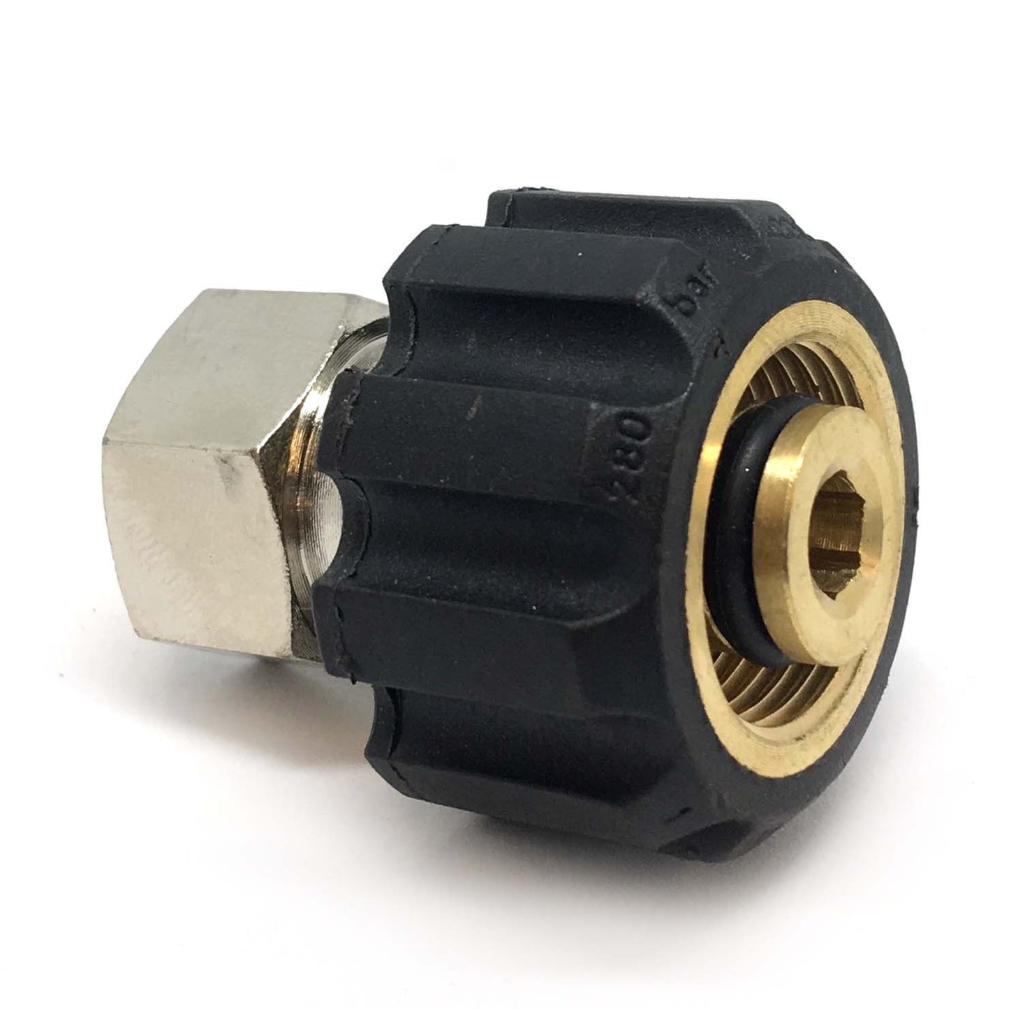 22mm Screw Coupling 3/8" Female Thread (14mm Insert)