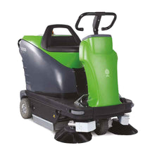 IPC 1050EV Ride On 42" Battery Powered Sweeper - 70ltr