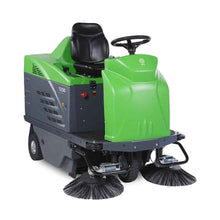 IPC 1250EV Ride On 48" Battery Powered Sweeper - 70ltr