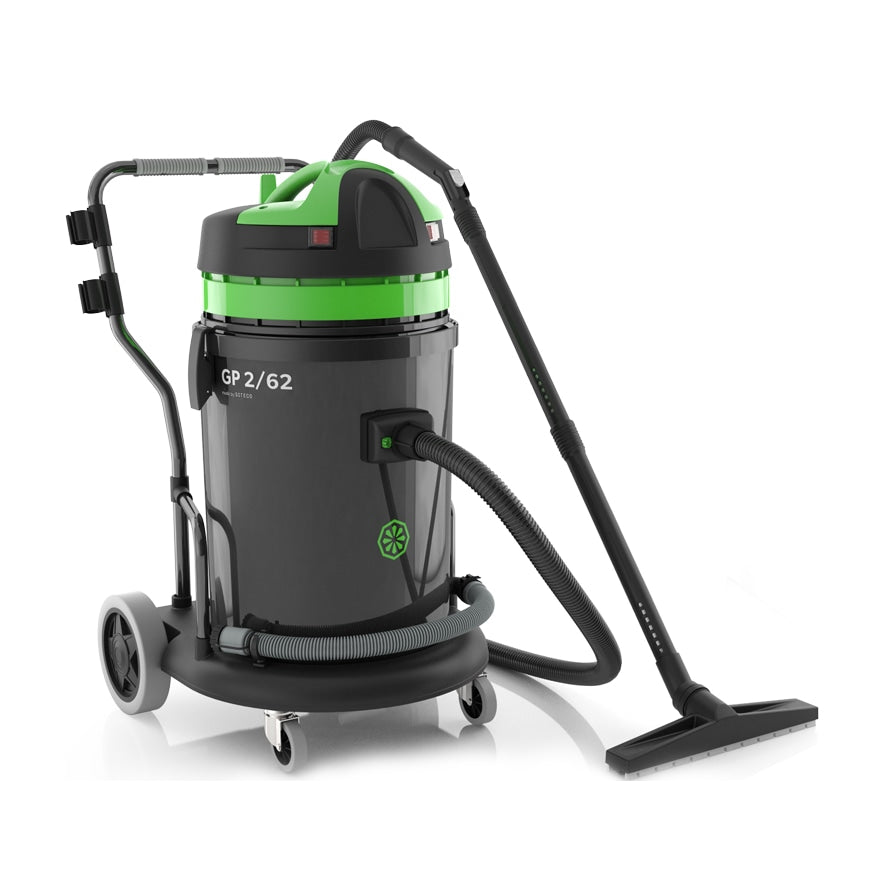 IPC GP 2/62 Wet and Dry Vacuum Cleaner - 62 Litre - 2600w - 110v - Commercial Cleaning Machines Ltd