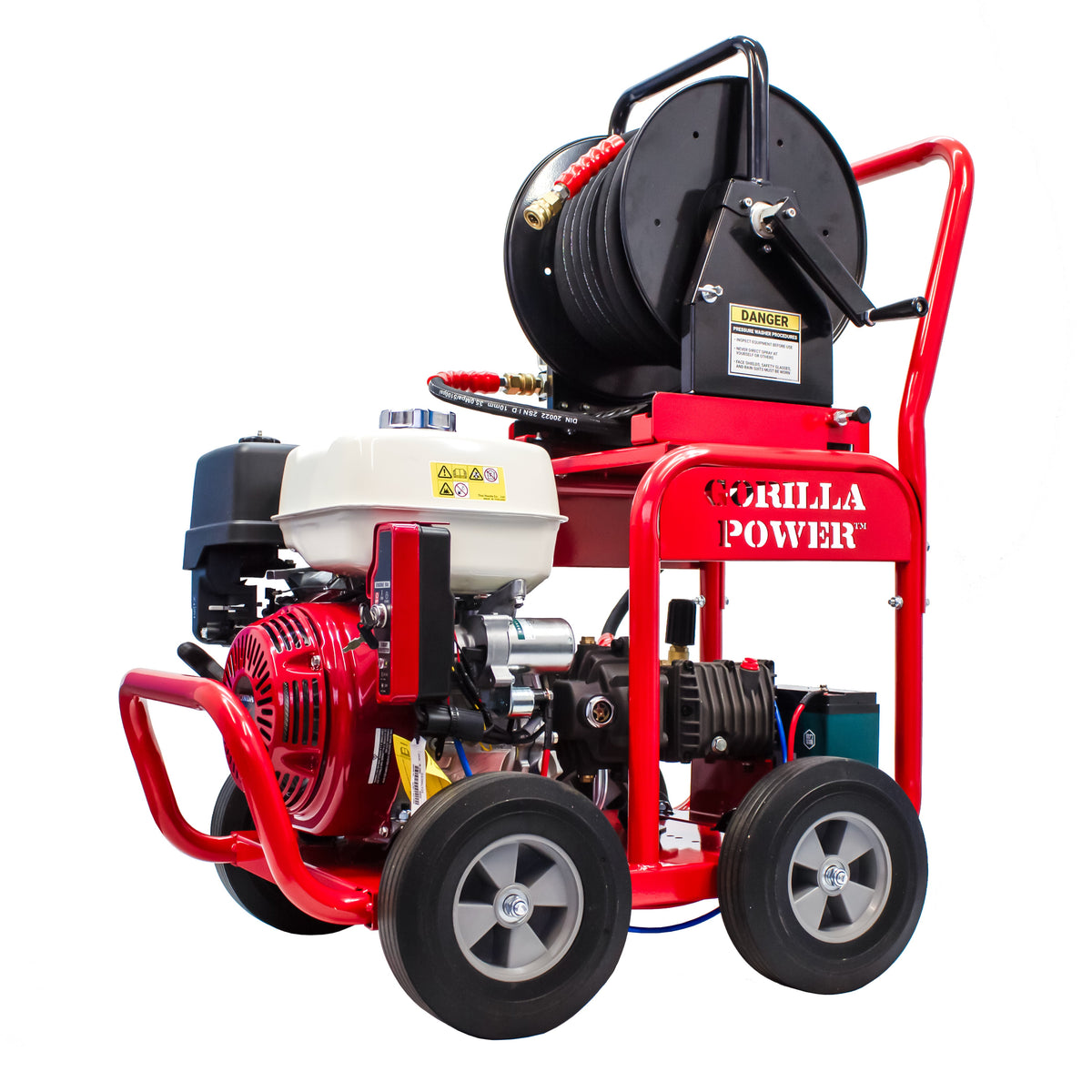 Kiam Products Kiam GORILLA POWER® 3200PSI 21LPM 13HP Petrol Pressure Washer Honda GX390 Engine