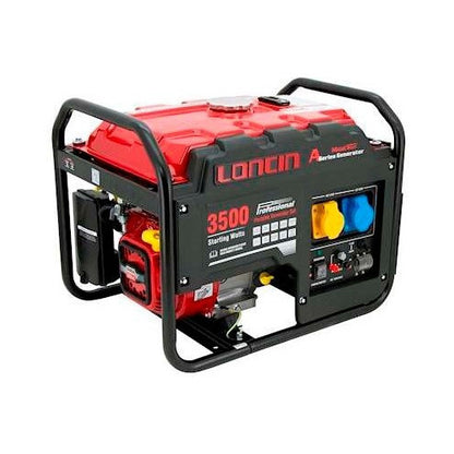 Loncin LC3500-AS Petrol Generator + AVR – Loncin G210 Engine 3.1 kVA