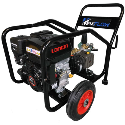 Maxflow Semi-Industrial Pressure Washer - Loncin G200 14 LPM Cage Frame (Electric Start)