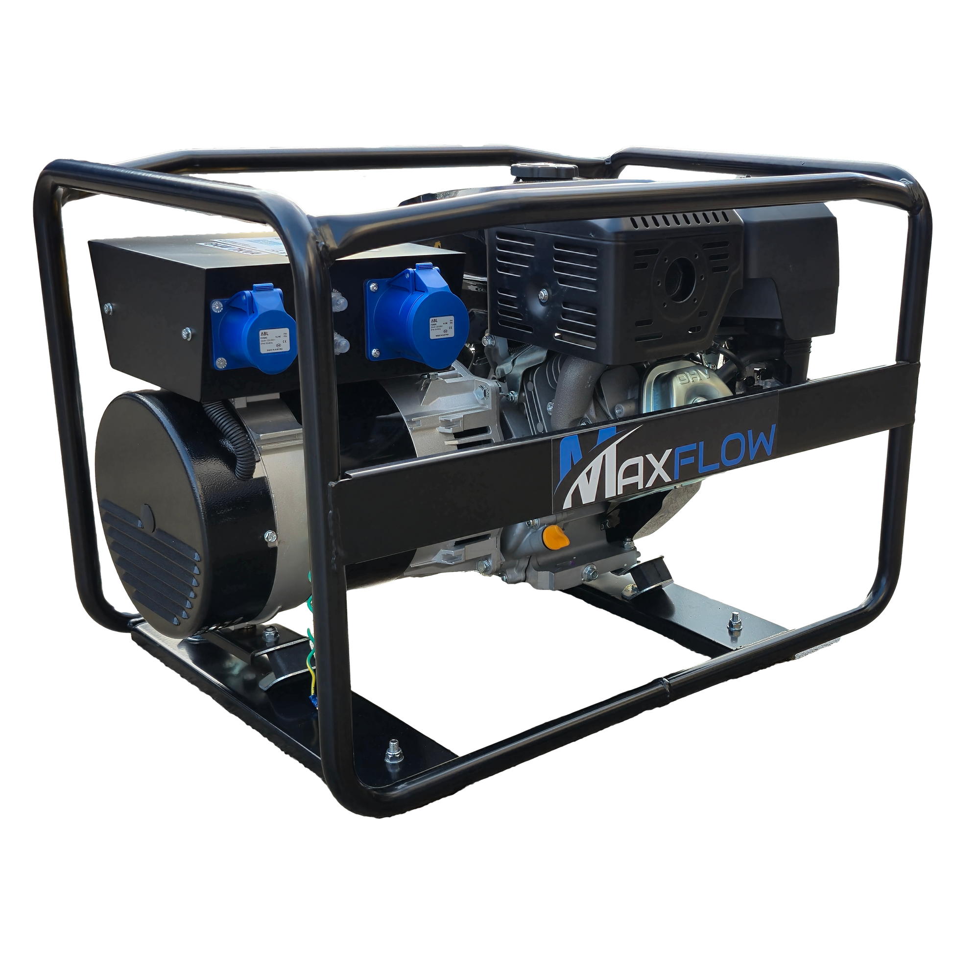 Maxflow Industrial AVR Petrol Generator – Loncin G340 Engine 5.5 kVA Large Frame