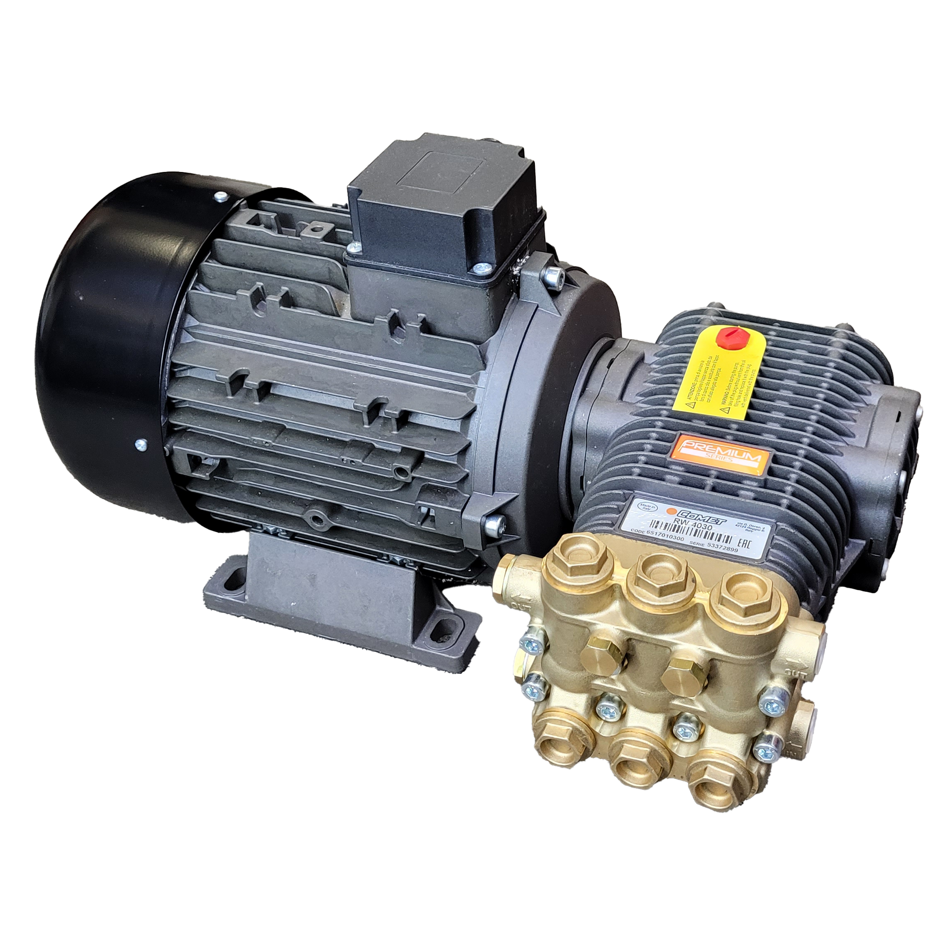 Maxflow Industrial Motor Pump – 400V 15 LPM 200 Bar Comet Pump