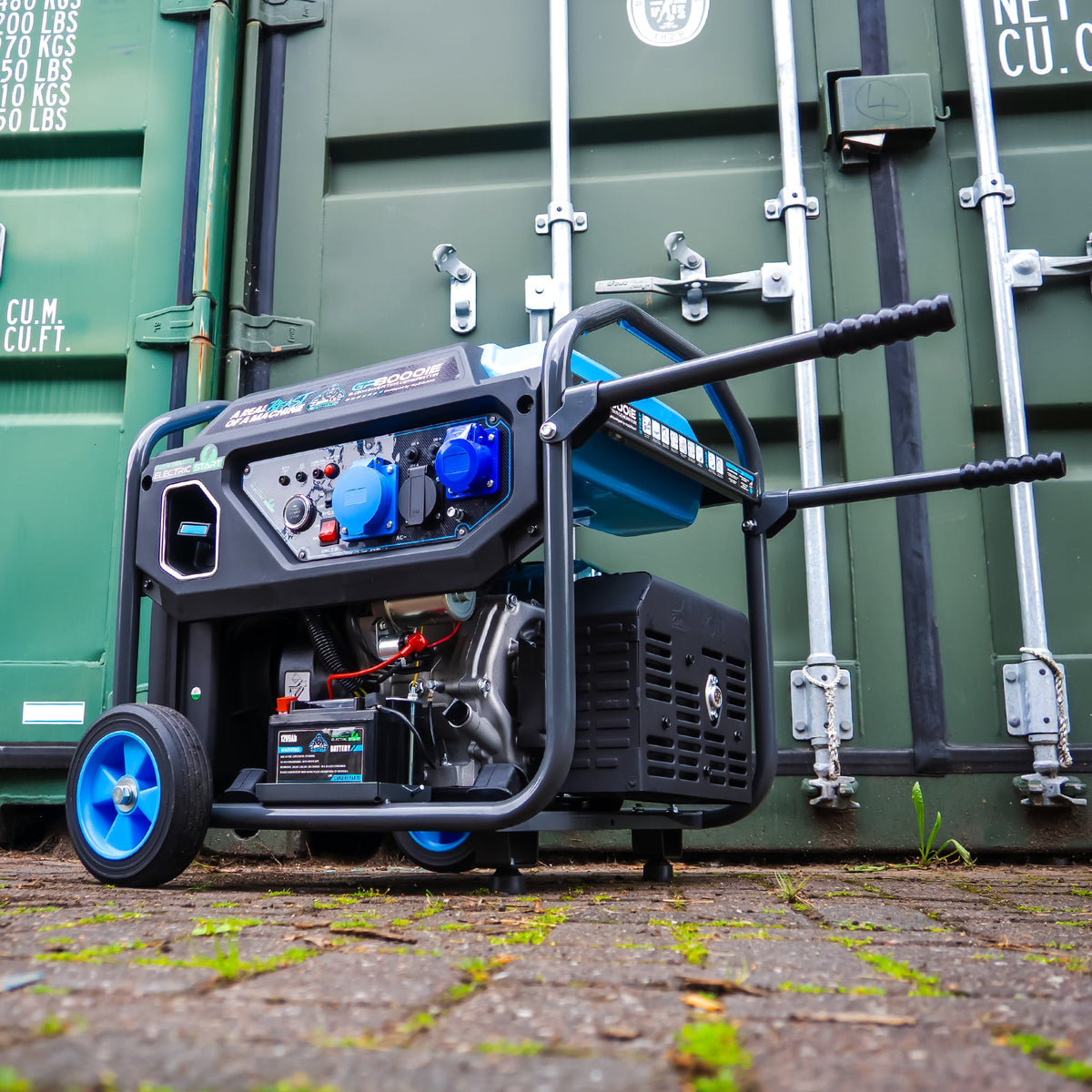 Equip2clean Gorilla Power 8000W Inverter Open Frame Generator with Electric Start - GP8000iE – High Performance & Fuel Efficient