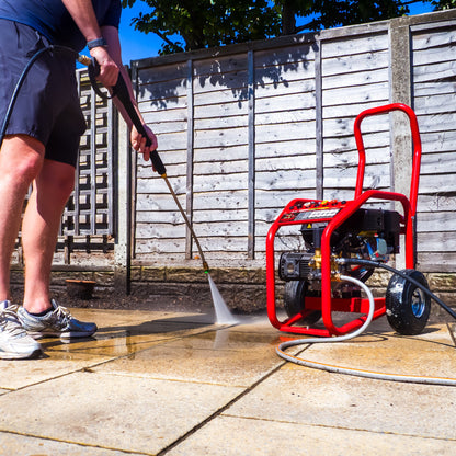 Kiam Products Kiam Warrior 3400P Petrol High Pressure Washer Jet Cleaner (9HP)