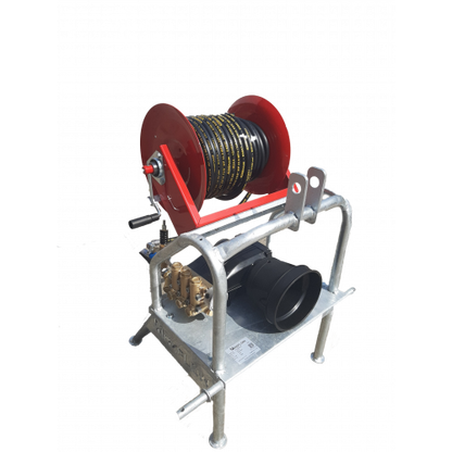 Maxflow Industrial PTO Pressure Washer - 25 LPM 250 Bar Hawk Pump + 30M Reel