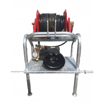 Maxflow Industrial PTO Pressure Washer - 25 LPM 250 Bar Hawk Pump + 30M Reel