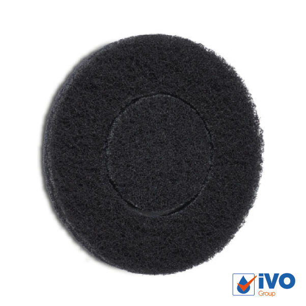 iVO PowerBrush XL 2.0 Standard Black Pads, Pack of 5