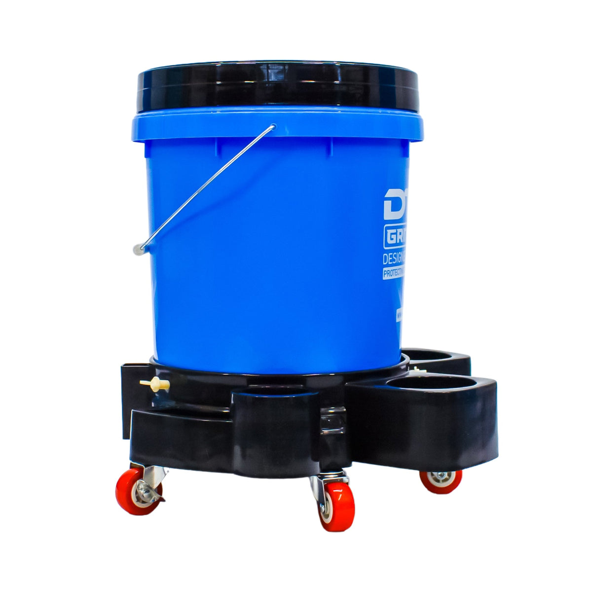 Equip2clean DTLR® Grit Guard Wash bucket with Trolley