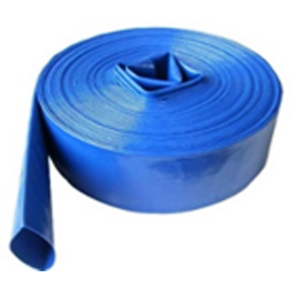 2" BLUE LAYFLAT HOSE 3 BAR 10 M