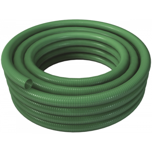 1 1/4" Spiral PVC Suction Hose Per Mt (GREEN)