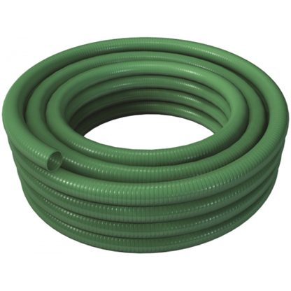 1 1/4" Spiral PVC Suction Hose Per Mt (GREEN)