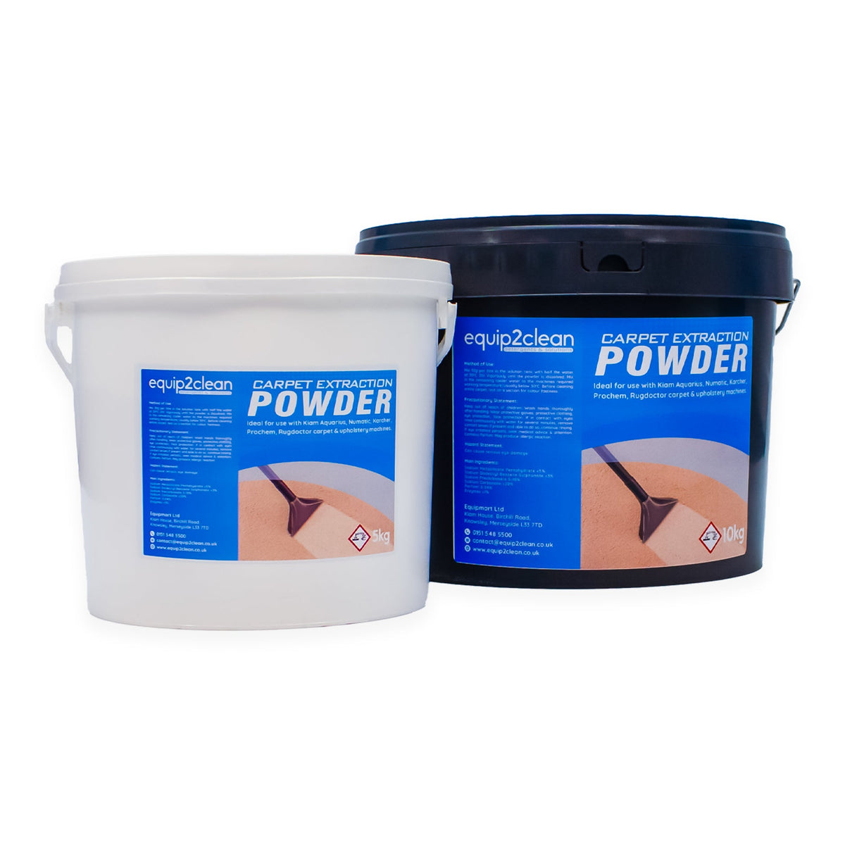 Kiam Products 10kg Carpet and Upholstery Detergent Powder