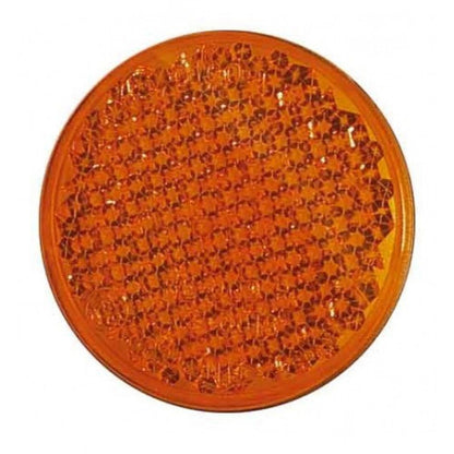 ROUND REFLECTOR AMBER