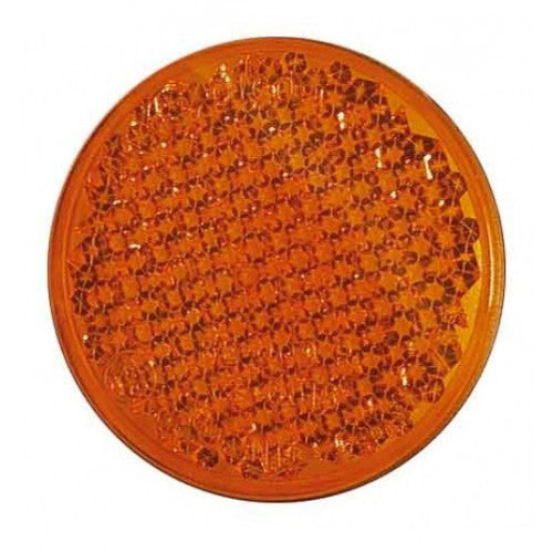 ROUND REFLECTOR AMBER