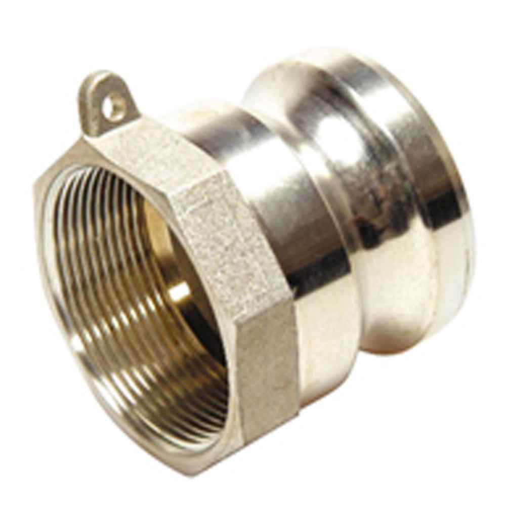 2" Cam Female Plug Aluminium