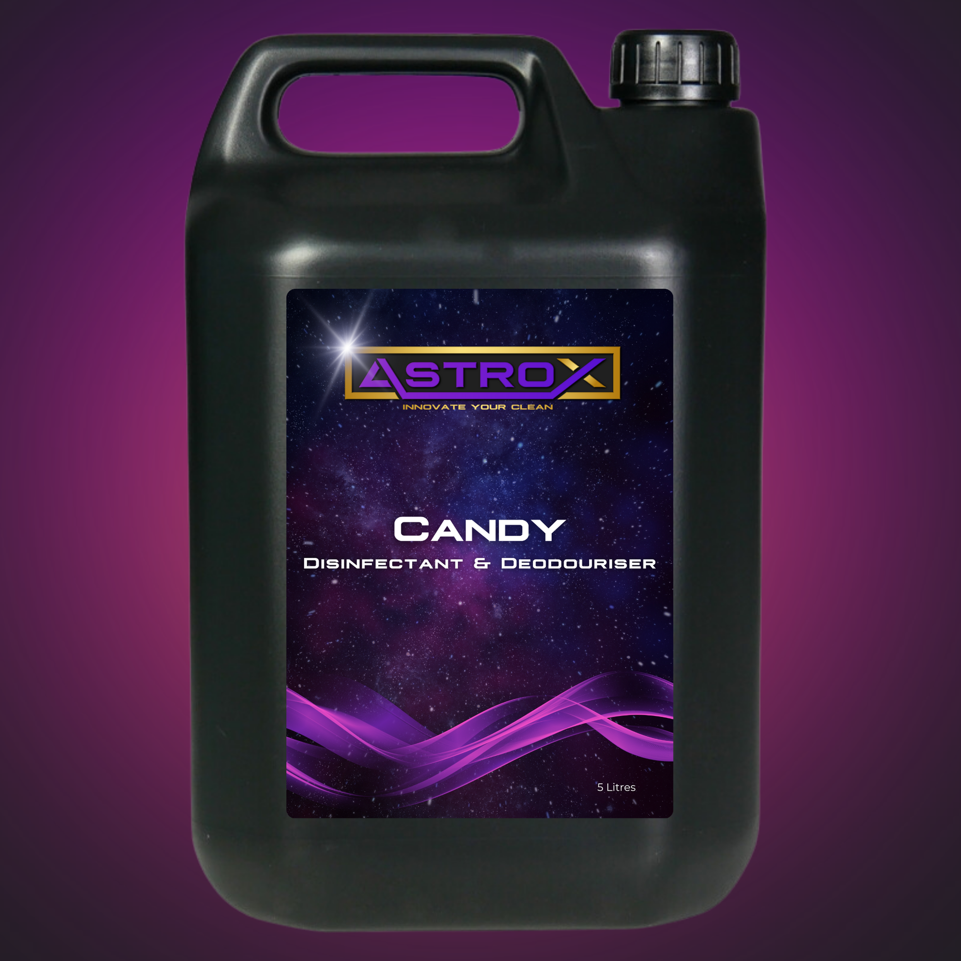 Astrox Candy Disinfectant and Deodouriser - 5 Litres - Commercial Cleaning Machines Ltd