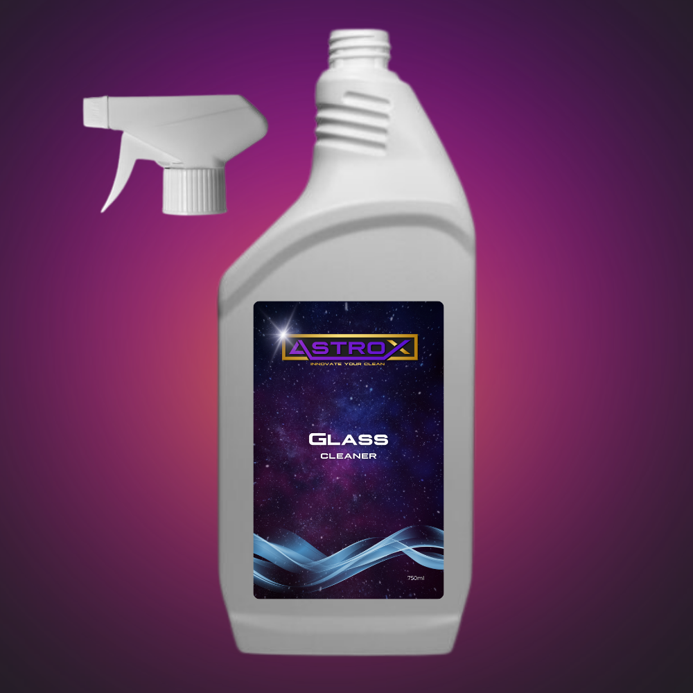 Astrox Glass Cleaner - 750ml Spray - Commercial Cleaning Machines Ltd