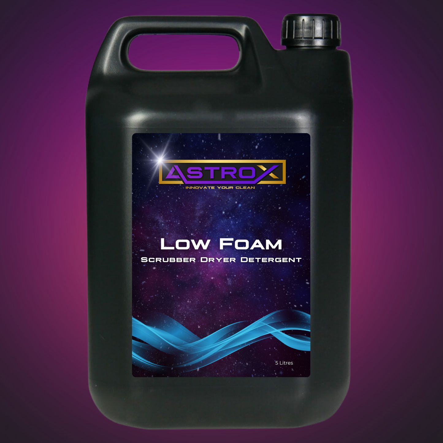 Astrox Low Foam Scrubber Dryer Detergent - 5 Litres - Commercial Cleaning Machines Ltd