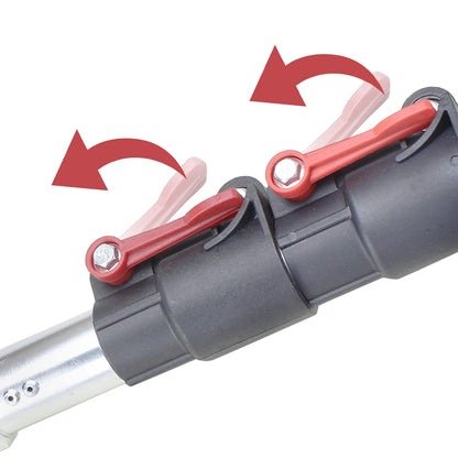 B.E. 24ft Extending Lance - Fibreglass Lightweight High Pressure Telescopic Lance - Commercial Cleaning Machines Ltd