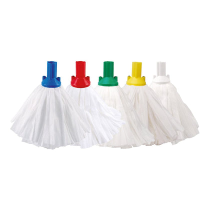 Big White Exel® Socket Mop - 60 Mop Heads - Commercial Cleaning Machines Ltd