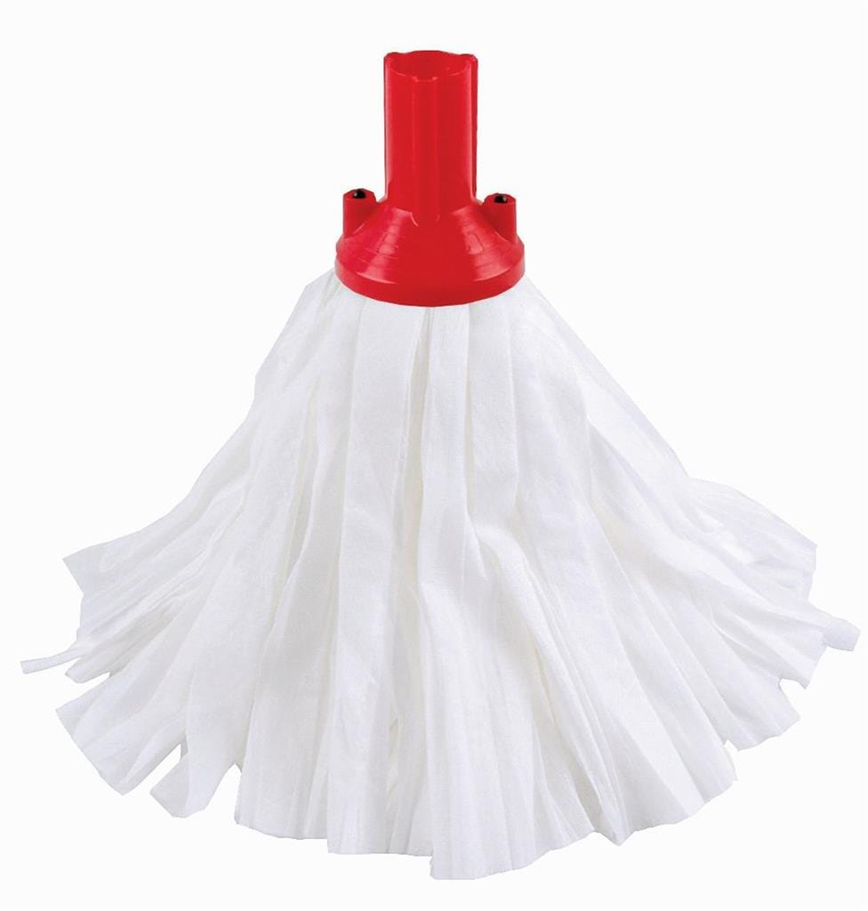 Big White Exel® Socket Mop - 60 Mop Heads - Commercial Cleaning Machines Ltd