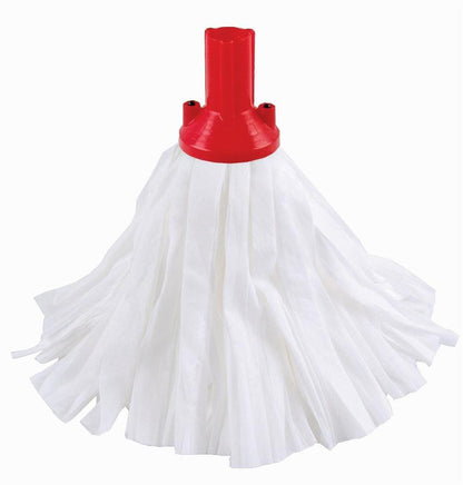 Big White Exel® Socket Mop - 60 Mop Heads - Commercial Cleaning Machines Ltd