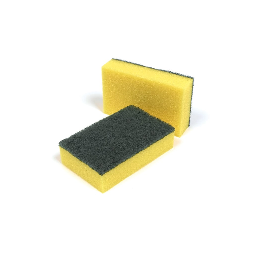 Caterers Sponge Scourer - 50 Packs of 10 - Commercial Cleaning Machines Ltd